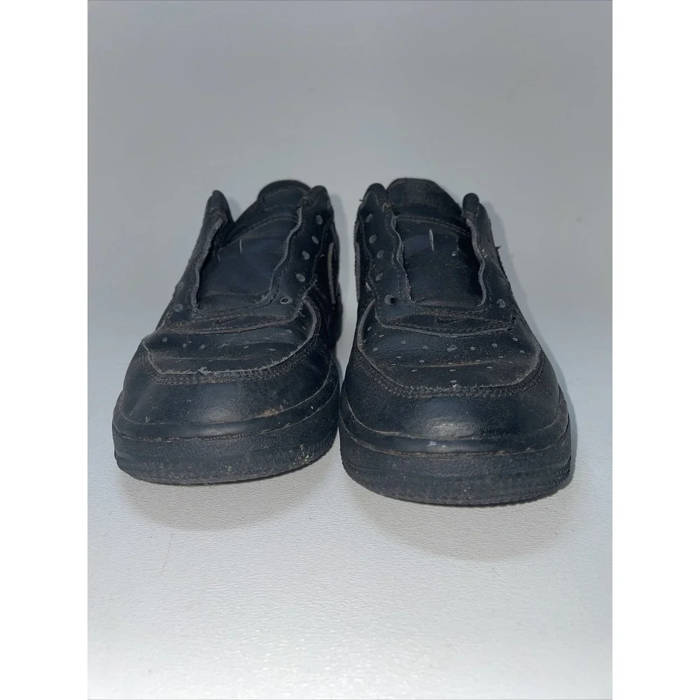 Nike Air Force 1 AF1 Low Black Shoes Youth Size 13C (314193-009)